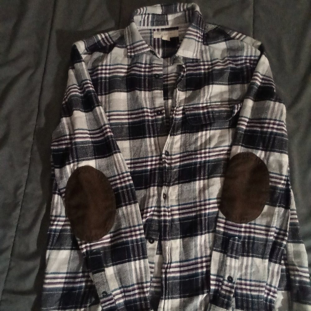 AEROPOSTALE LONG SLEEVE PLAID SHIRT